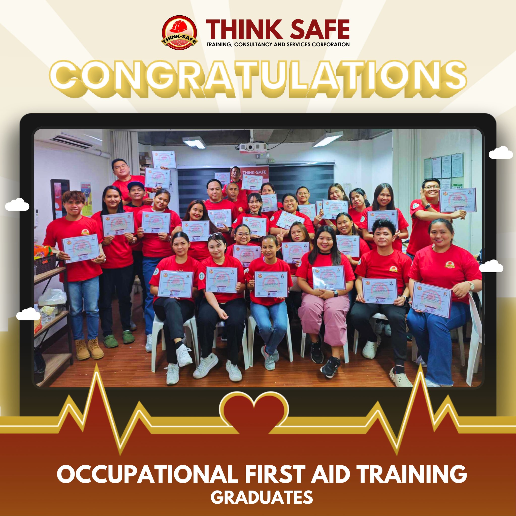 Congratulations to the... - Think Safe - First Aid Seminar | Facebook