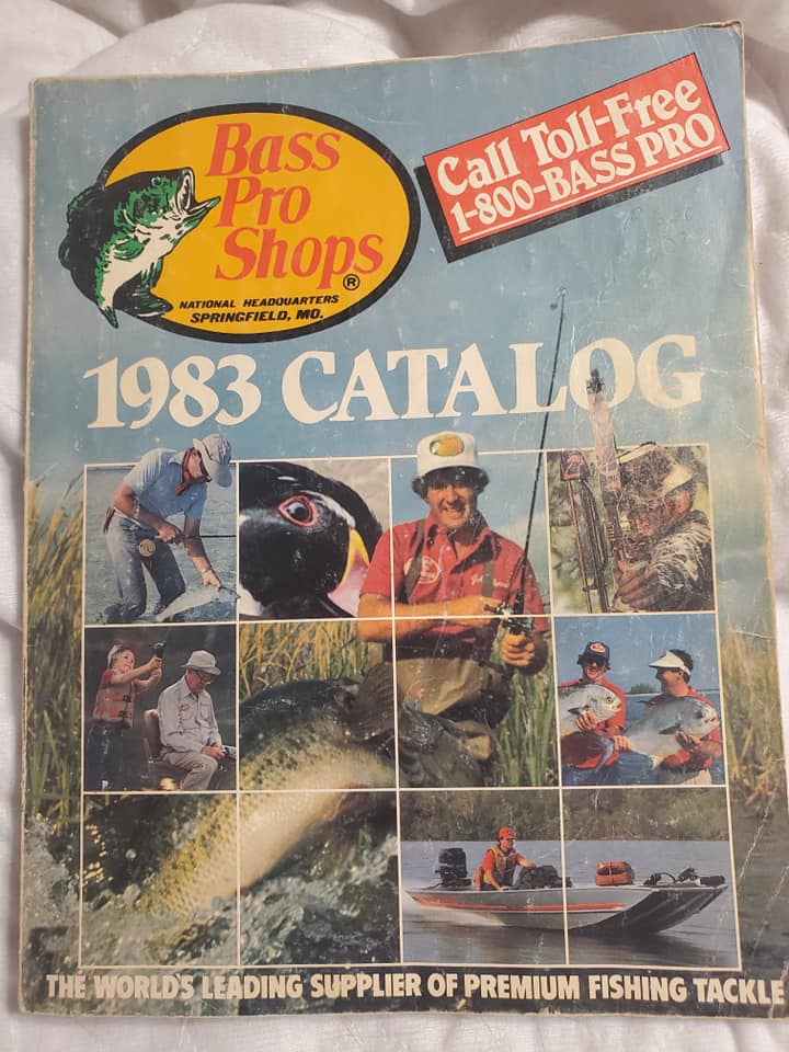 Bass Pro catalog from 40 years ago