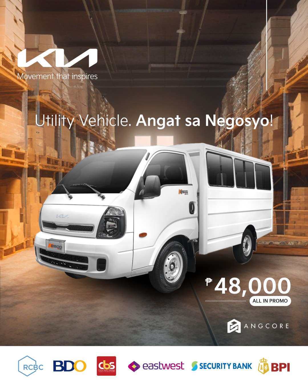 Ang wais na negosyante,... - Kia Lanang Davao - Angcore Group