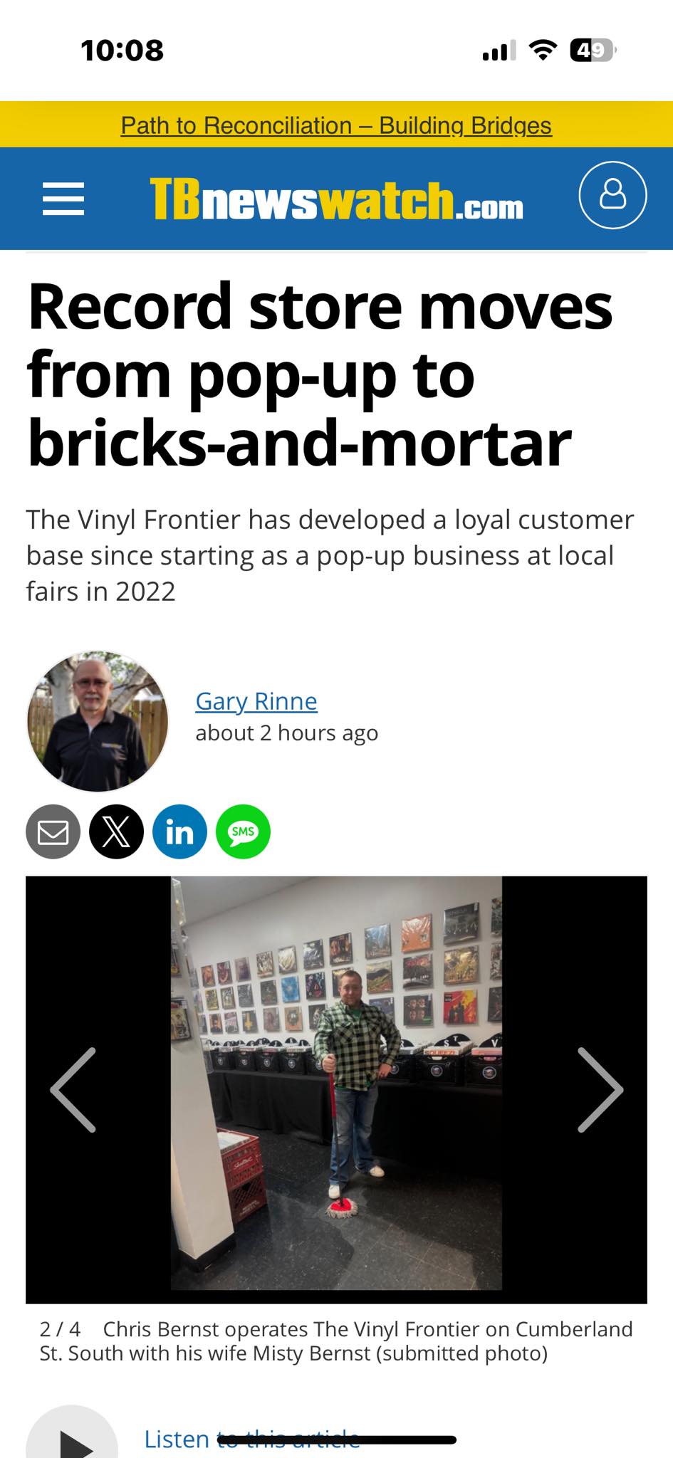 So, this is kind of cool—The... - The Vinyl Frontier Canada | Facebook