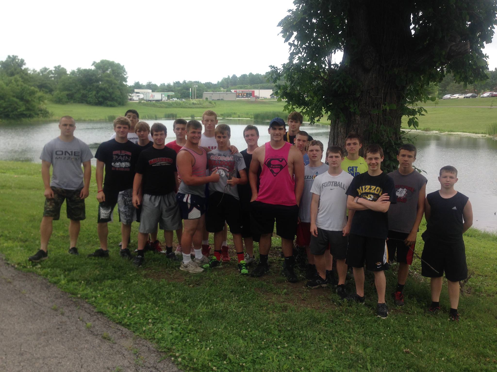 Thanks to Coach Mark... Odessa Missouri Parks & Recreation Facebook