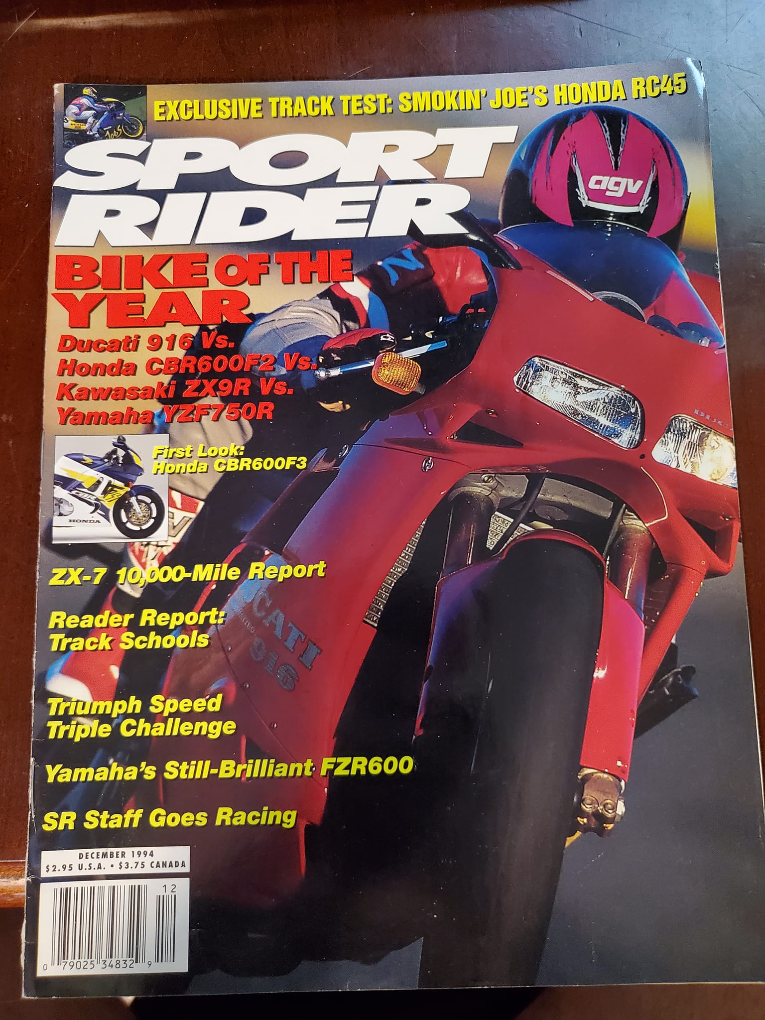 Sport bike of the year: Ducati 916 review