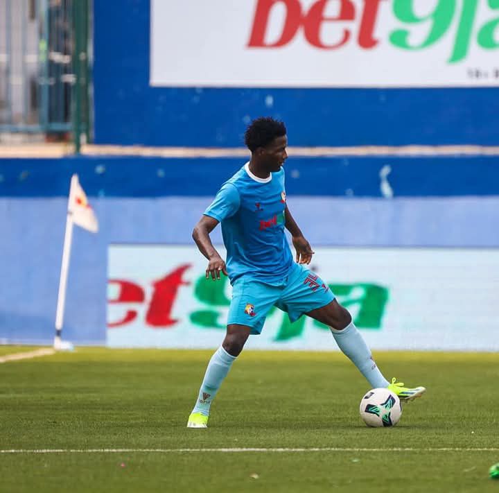 Huge goal line clearance by Ahmed Akinyele (25)✨ |0-0 