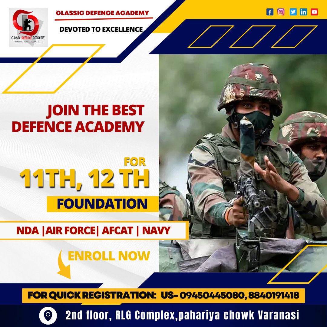 Classic - Classic Defense Academy is a leading NDA|CDS|Defence| academy ...
