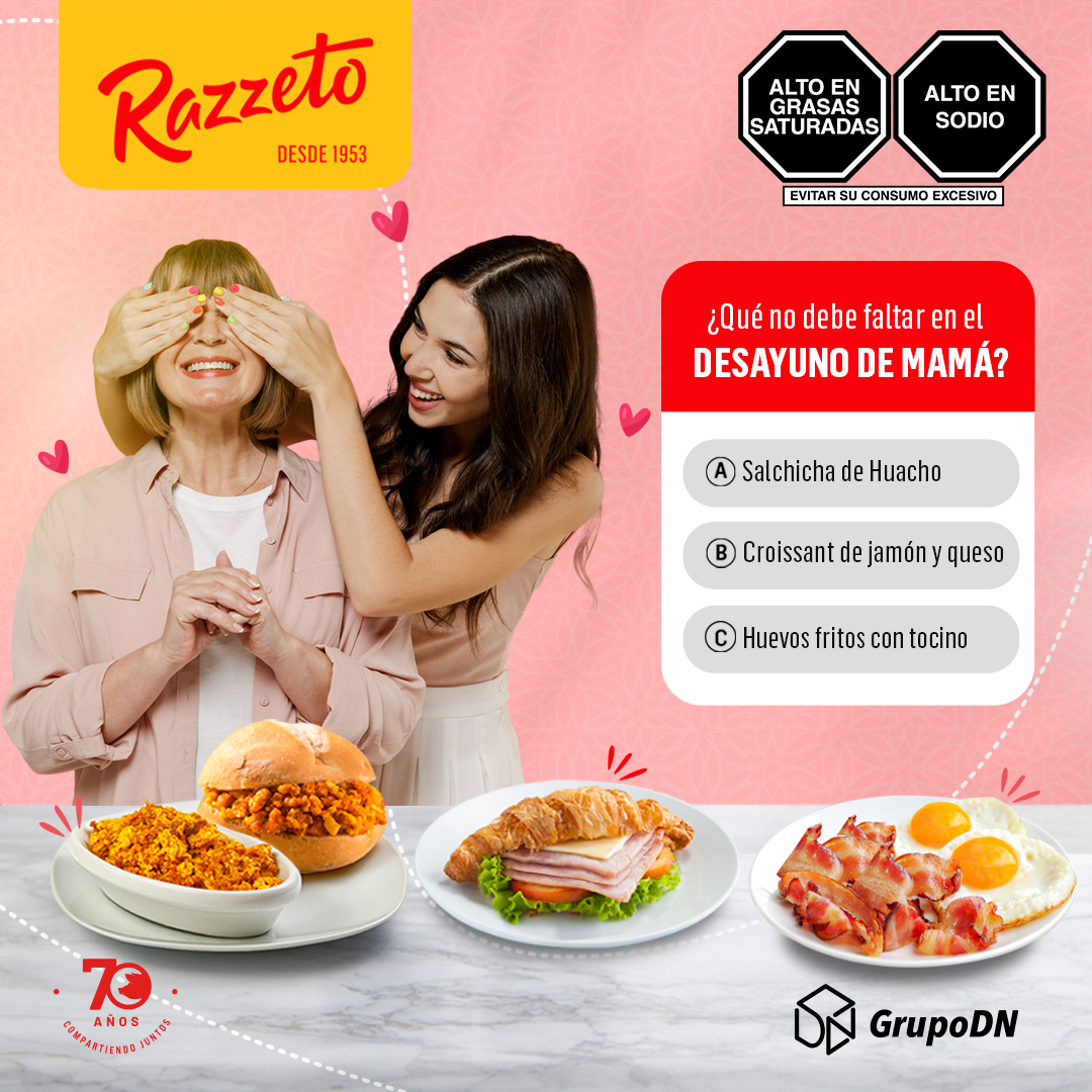 RAZZETO - ¿Ya sabes cómo sorprender a mamá en su día?... | Facebook