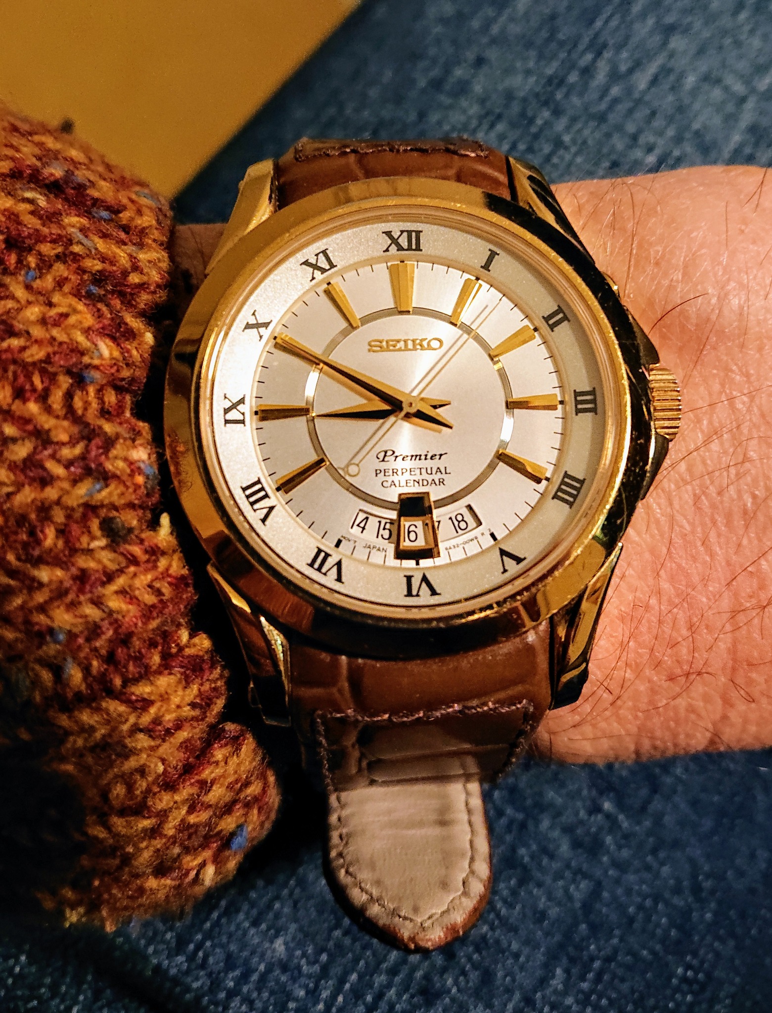 A Seiko Premier Watch with perpetual calendar. I must replace the 