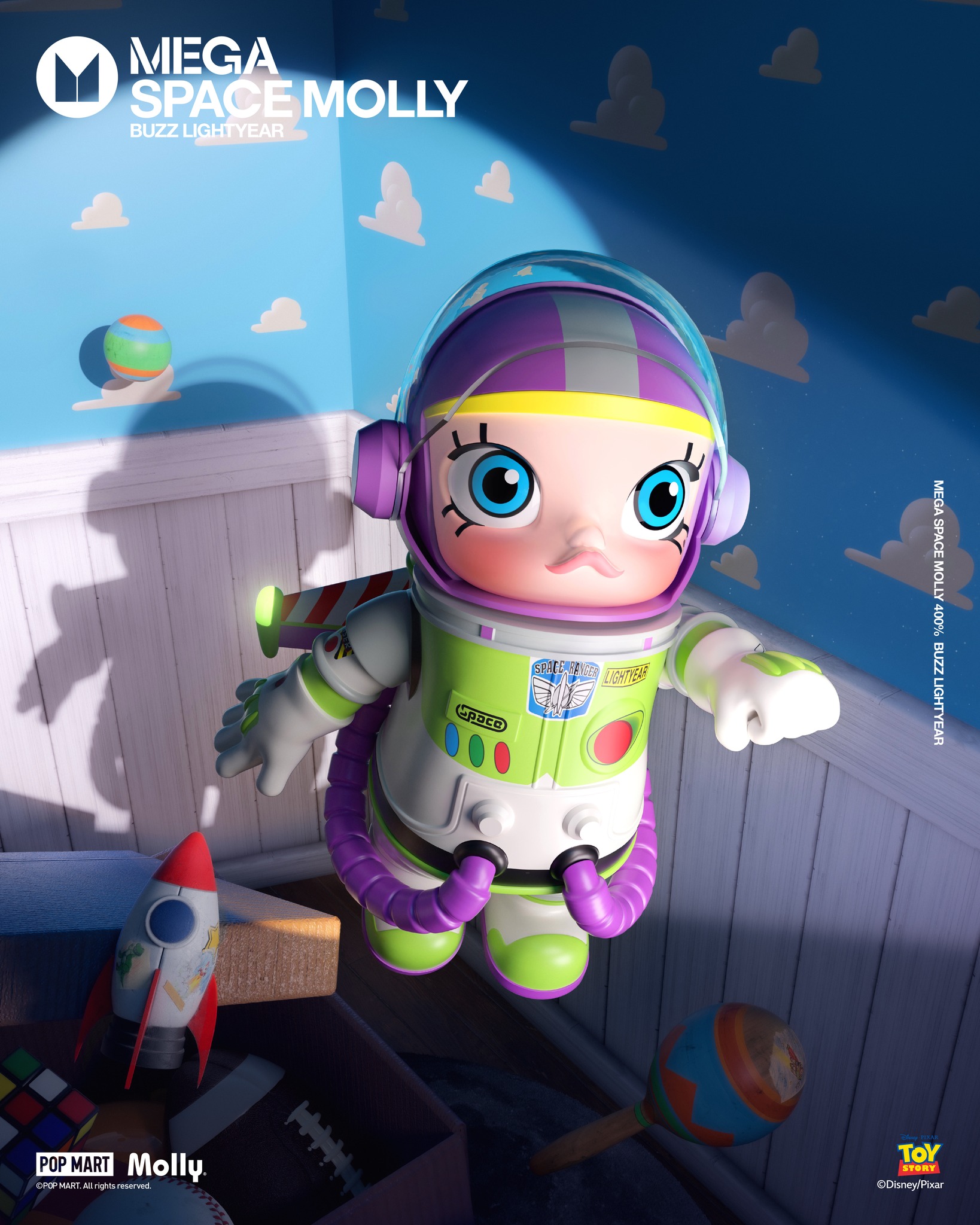 POP - 𝐌𝐄𝐆𝐀 𝐒𝐏𝐀𝐂𝐄 𝐌𝐎𝐋𝐋𝐘 𝟒𝟎𝟎% 𝐁𝐮𝐳𝐳 𝐋𝐢𝐠𝐡𝐭𝐲𝐞𝐚𝐫 🚀 มอลลี่มุ่งหน้าพบกับ Buzz ...