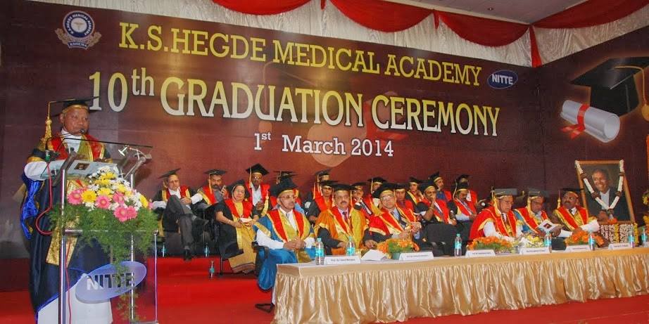 Nitte - The 10th Graduation Ceremony of K. S. Hegde... | Facebook