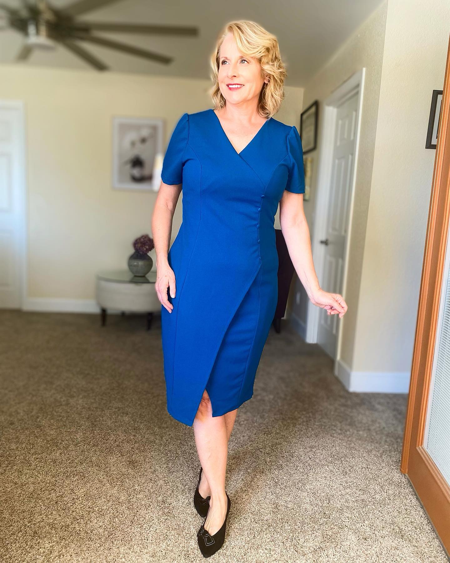 jacquard corset mini dress in navy – Sophie's Boutique Valdosta COLOR:Black/Gold and corset waist SS26 EOS Sale Womens June Bridals Boho A-Line