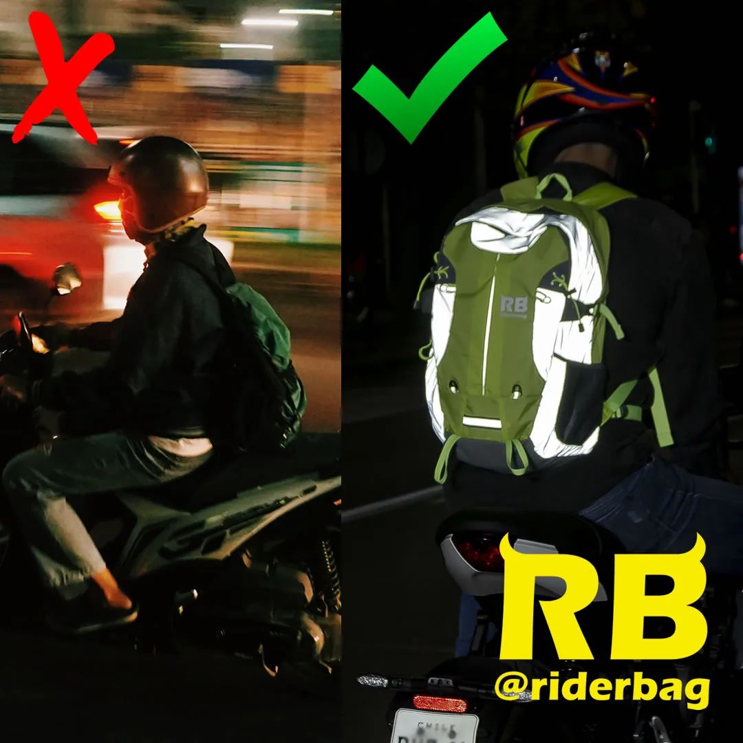 Rider Bag - ⛔️#tbt Ride safe, look great! Side by side,... | Facebook