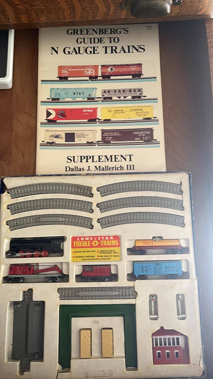 Vintage Lone Star 000 train collection from Sweden