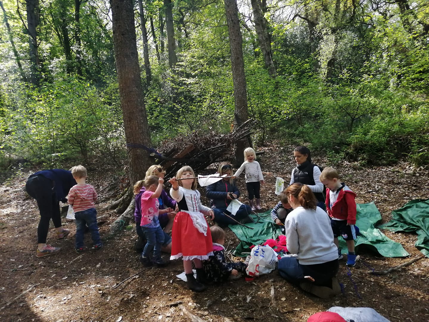 Inside Out Forest School - Little Explores is back on in Glossop ...
