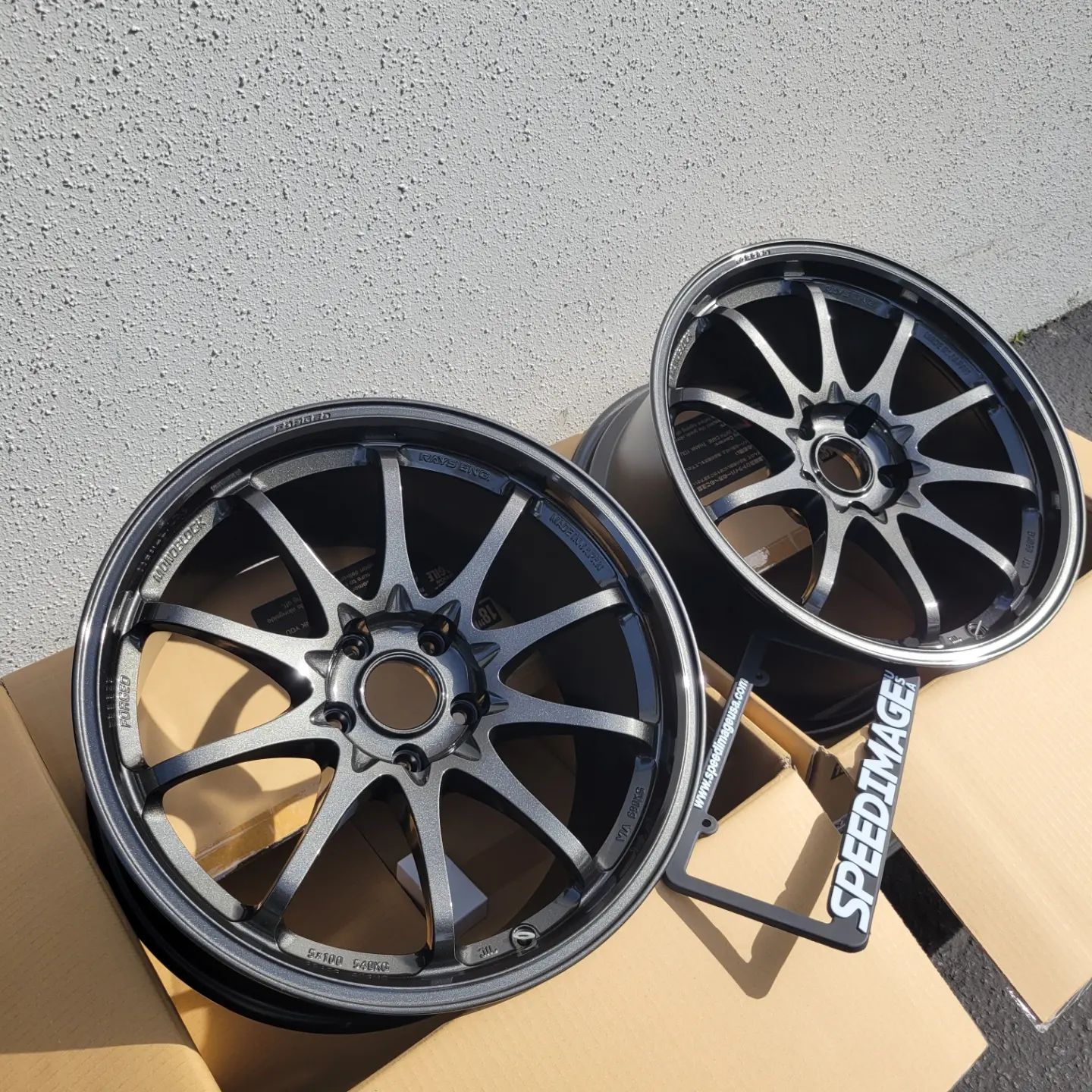 DISH OF THE DAY.. Rays Engineering Black Fleet wheels are very 