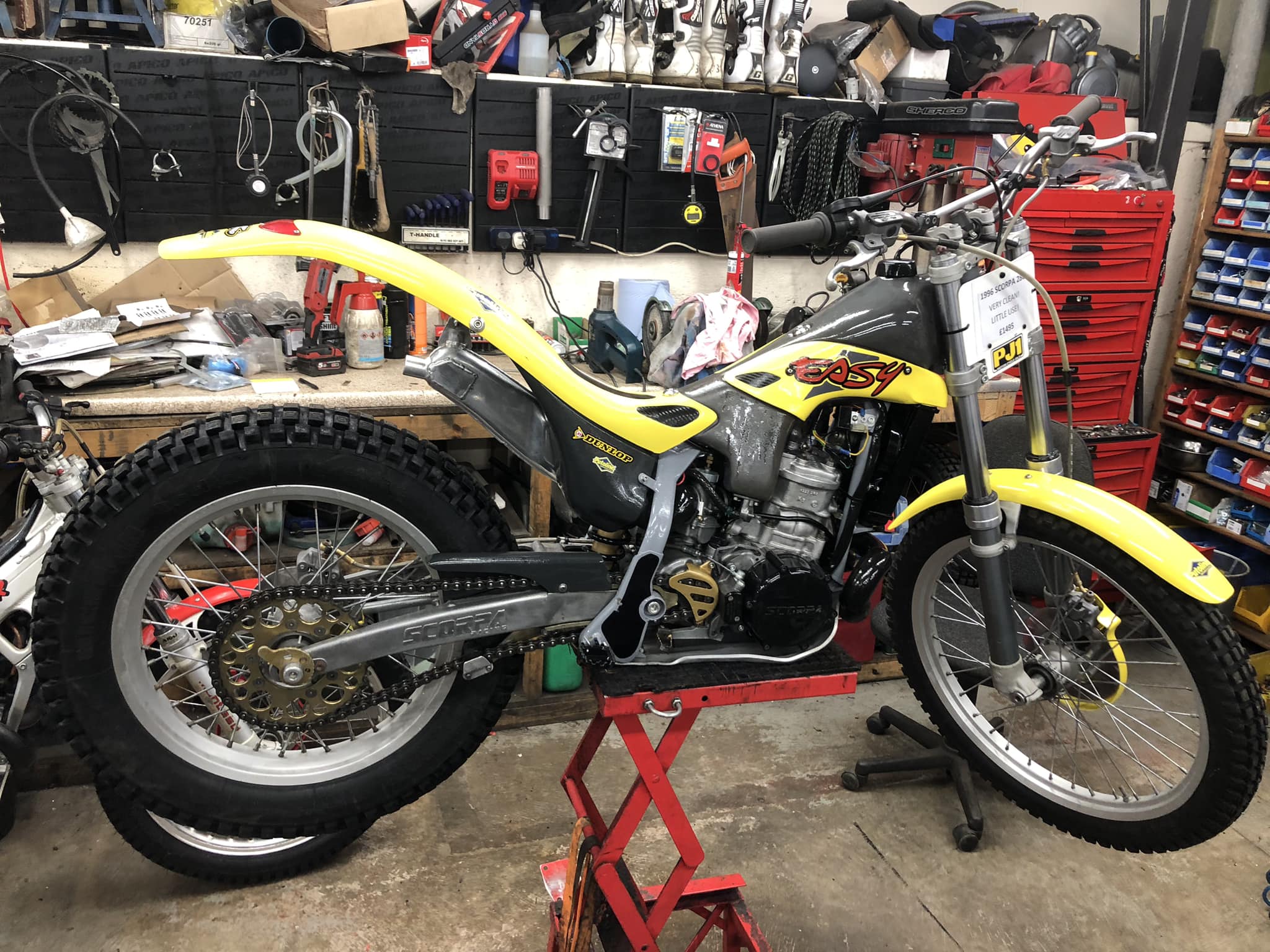 What is the model and year of my Scorpa bike?
