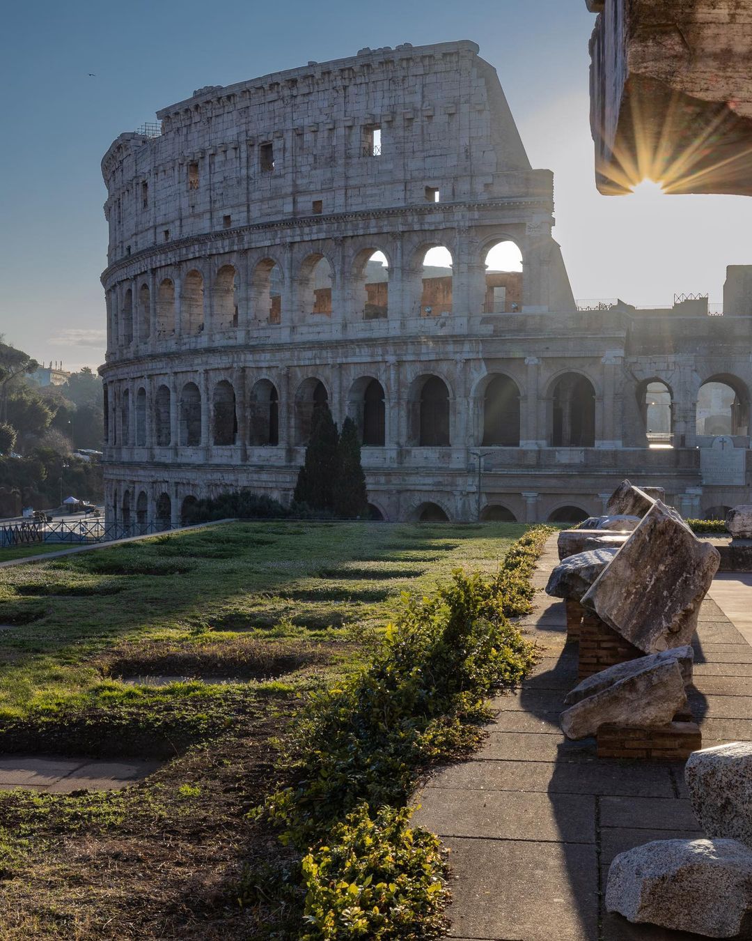 Grand Hotel Palace Rome - The Colosseum looks even more spectacular in ...
