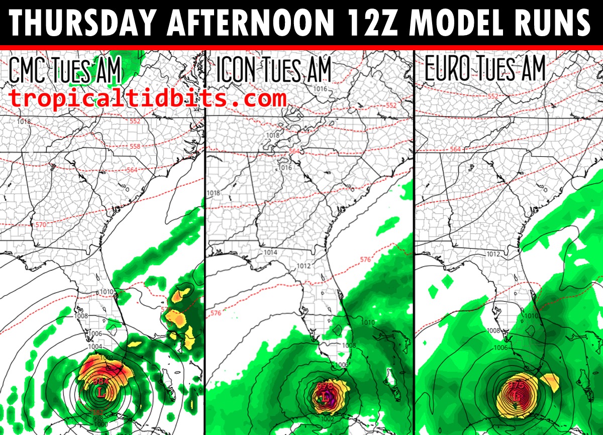 Interesting 12z model runs today... - Mike's Weather Page