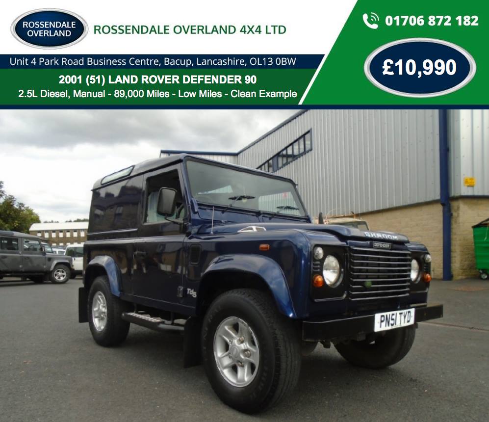 Rossendale Valley 4x4 Ltd - **LOW MILES - CLEAN EXAMPLE** 2001 (51 ...