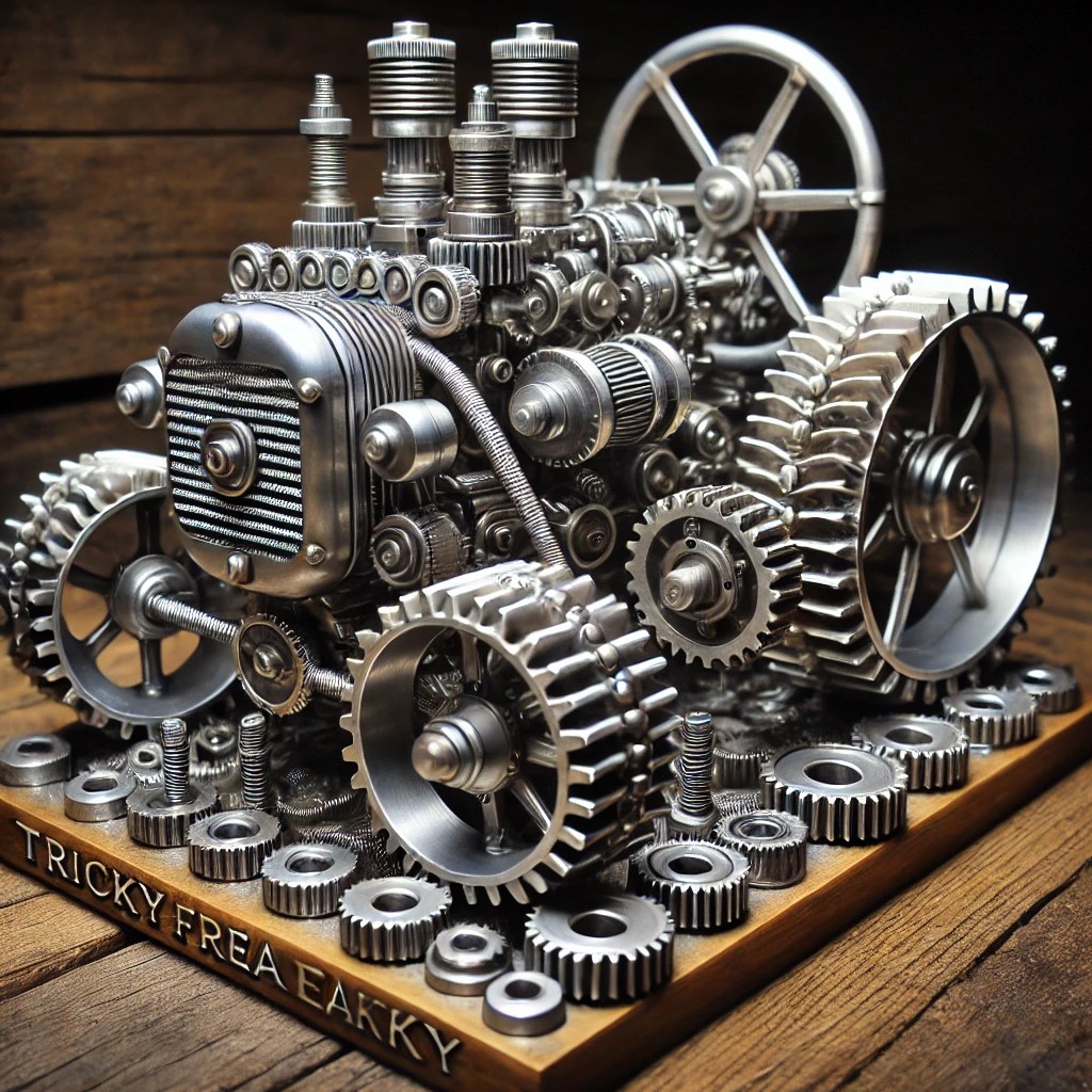 Tricky - 🚜⚙️ The TrickyFreaky Gear-Powered Tractor is here, built from ...