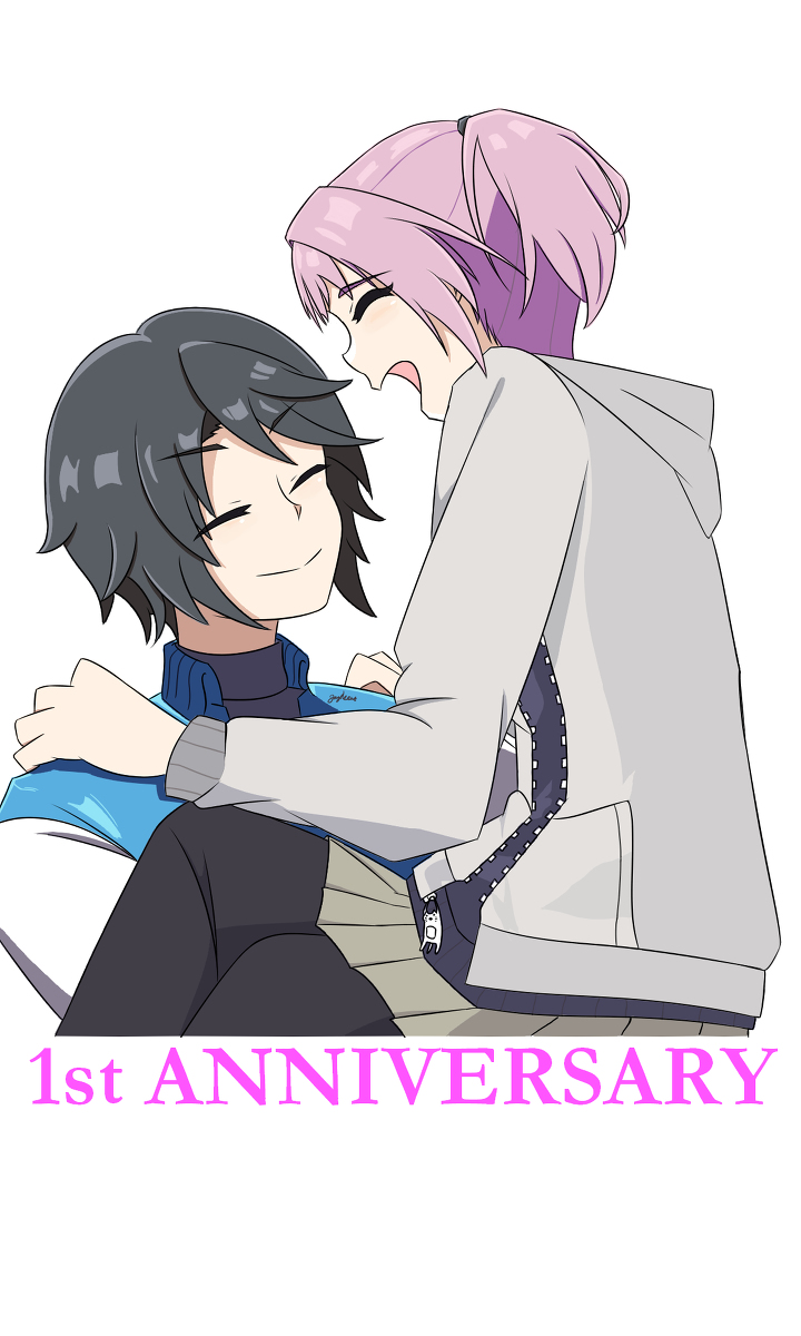 A friend made this to commemorate his 1st anniversary with his shipfu ...