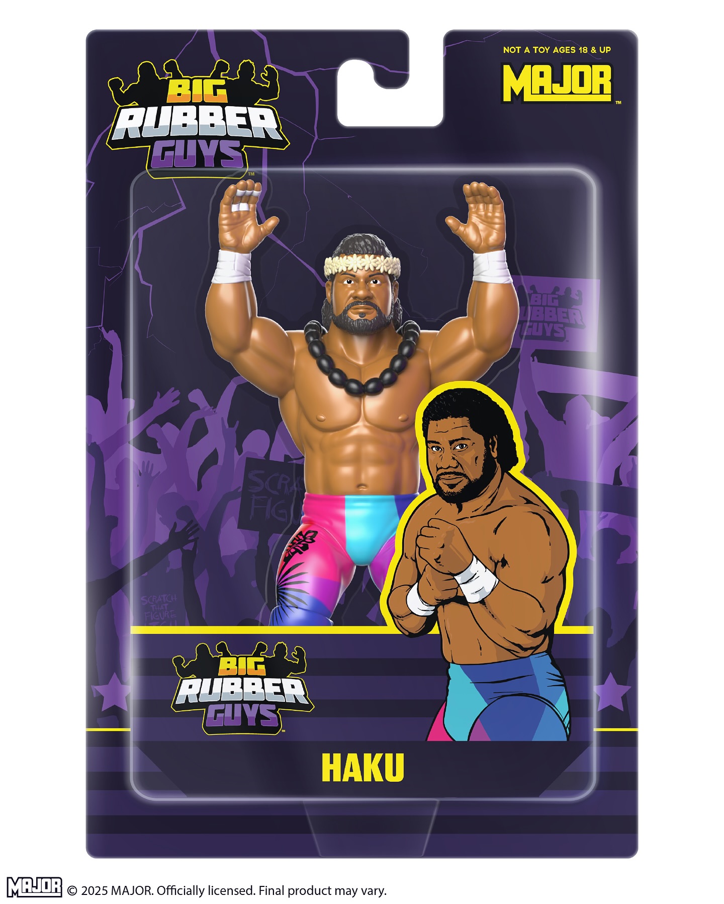 Dangerous Danny Davis Big Rubber Guy from Collect Major