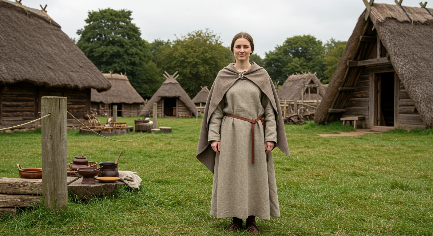 Historical Photos | At West Stow Anglo-Saxon Village, an Anglo-Saxon ...