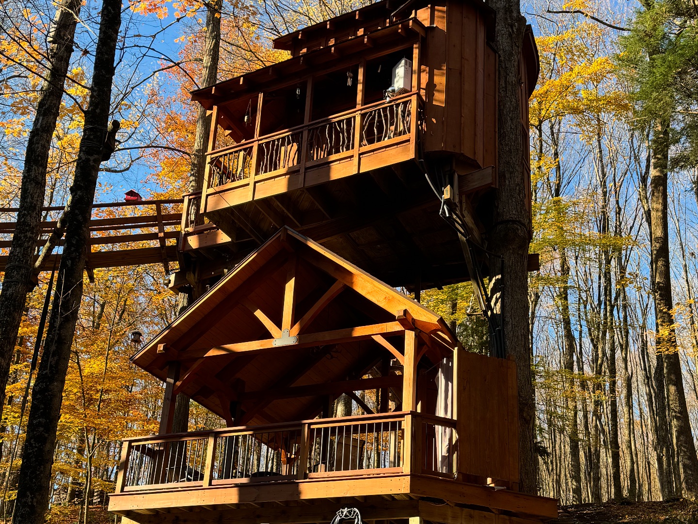 The Chez Tree Rest Treehouse | LaFayette NY