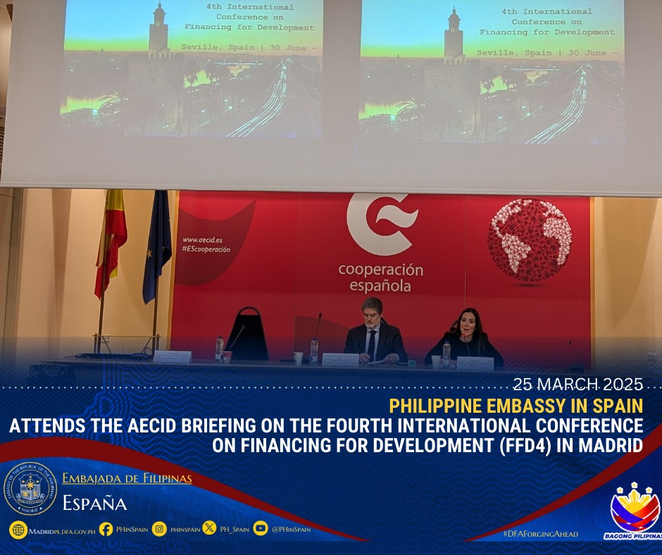HAPPENING NOW: The... - Philippine Embassy in Spain | Facebook