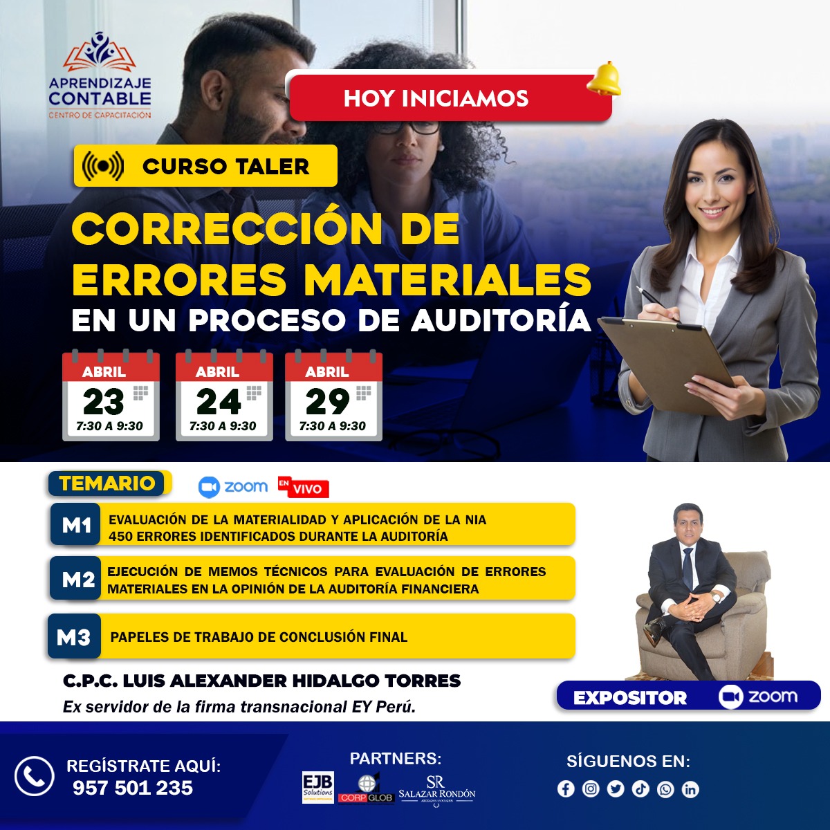 Centro - HOY INICIAMOS!!! 💡Aprende a identificar y corregir errores ...
