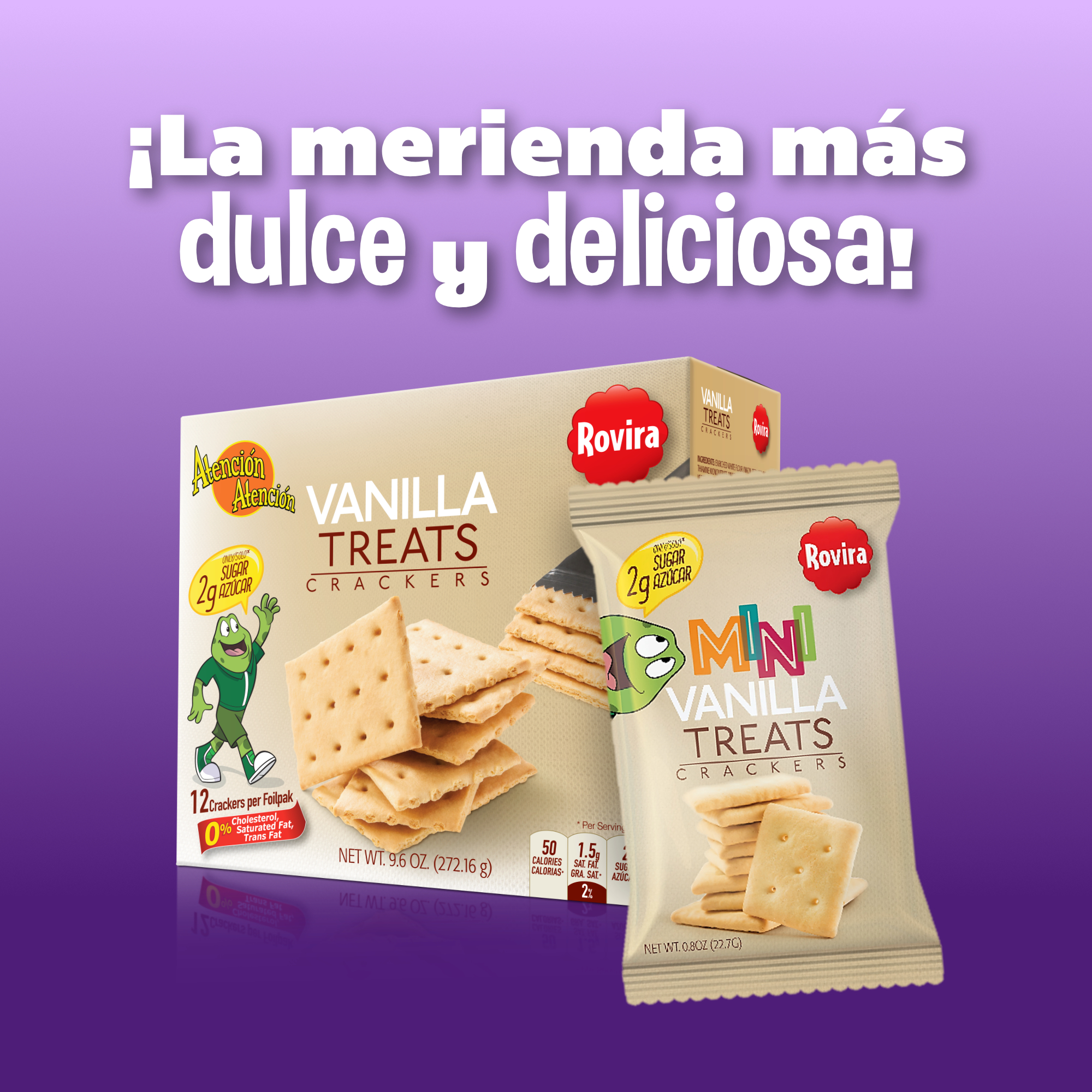Rovira - Las Rovira #VanillaTreats son ideales para merendar😋 ...