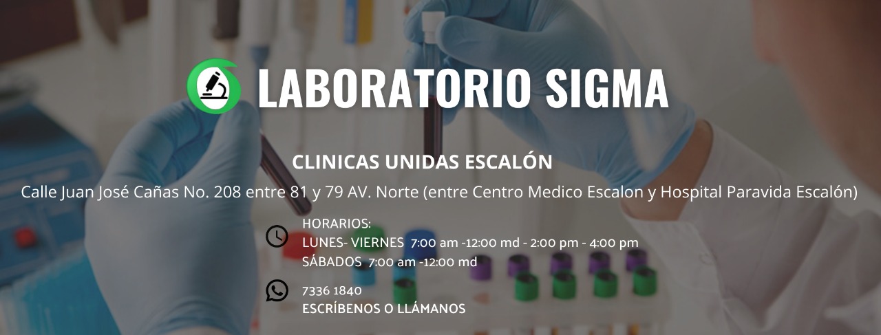 SIGMA Laboratorio Clínico | San Salvador