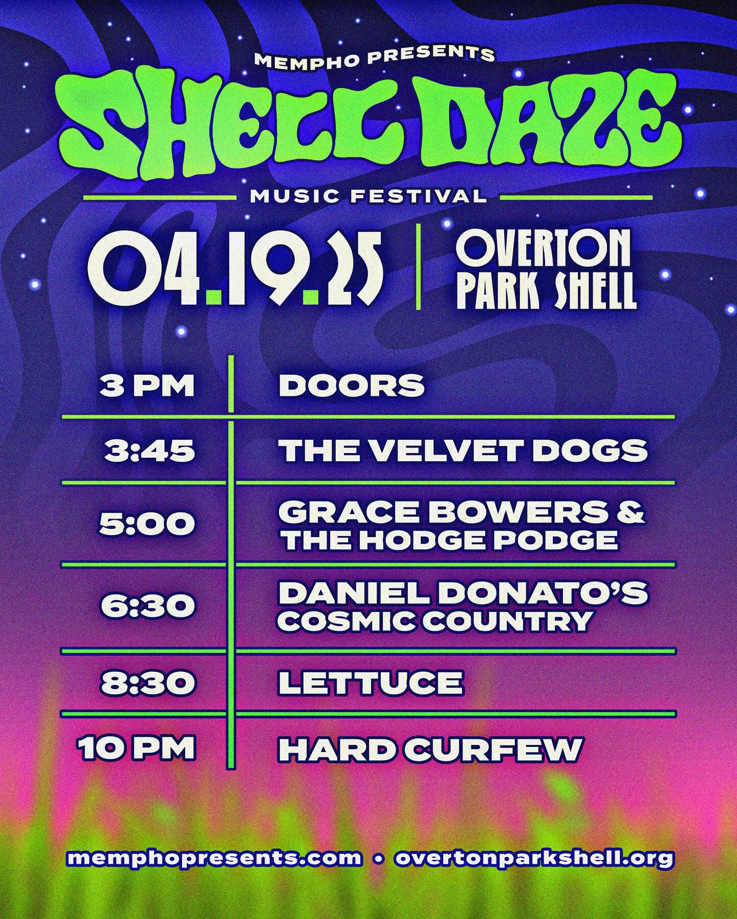 Shell Daze Music Festival | Memphis TN