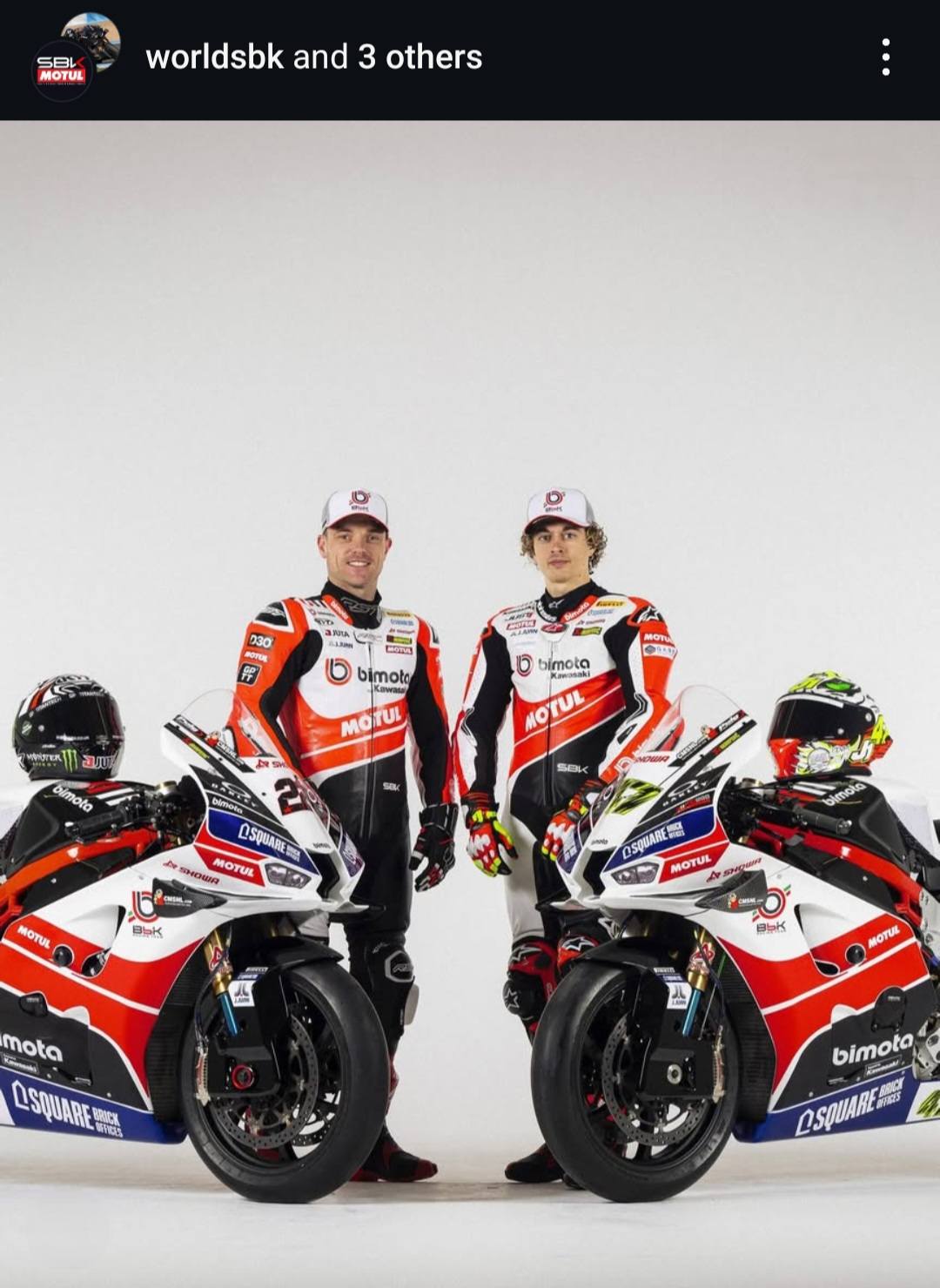 セブン BACK IN BUSINESS 💥 Axel Bassani proves that Bimota by Kawasaki
