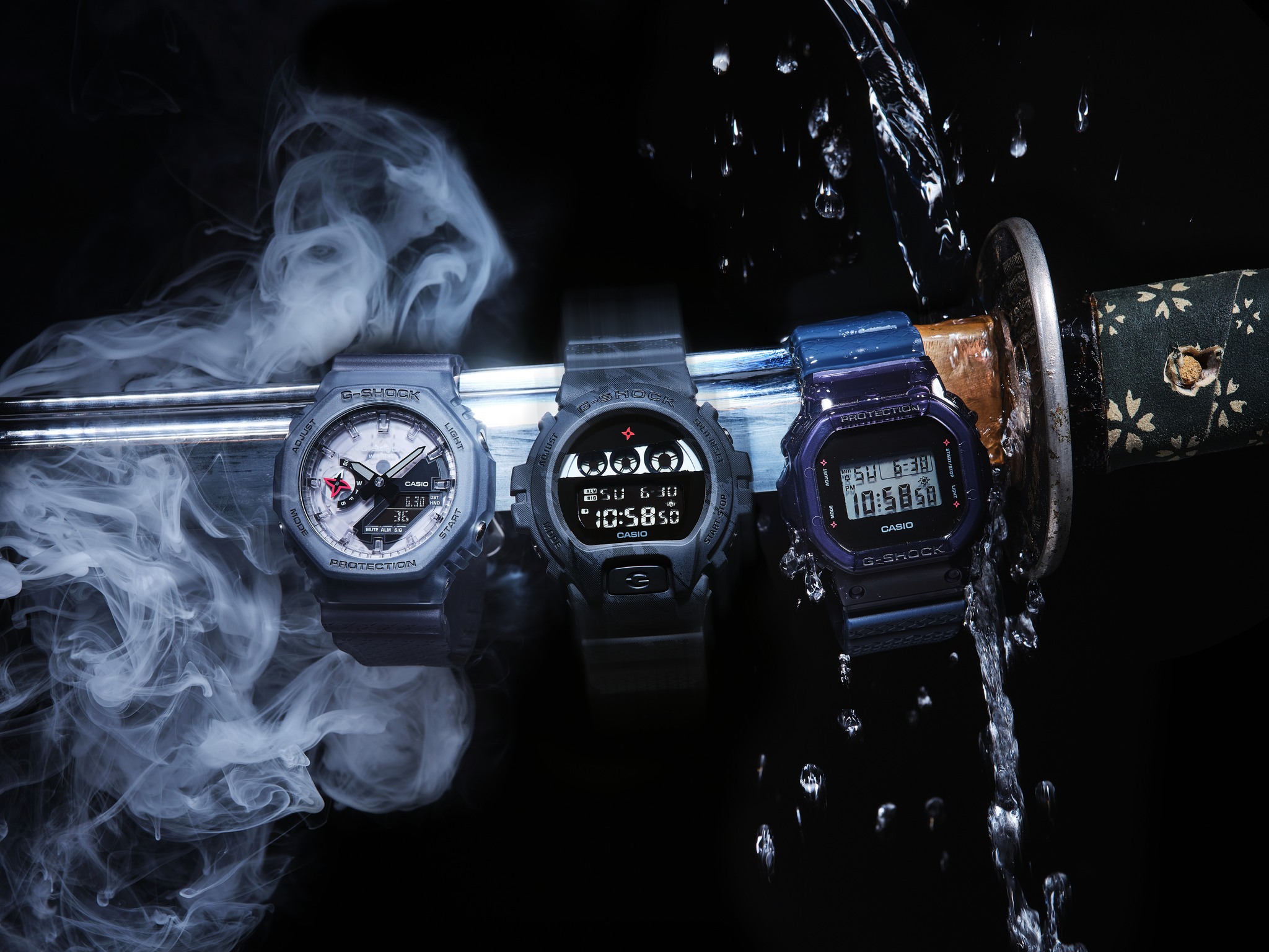 Follow in the footsteps of Japan's legendary ninjas. G-SHOCK now