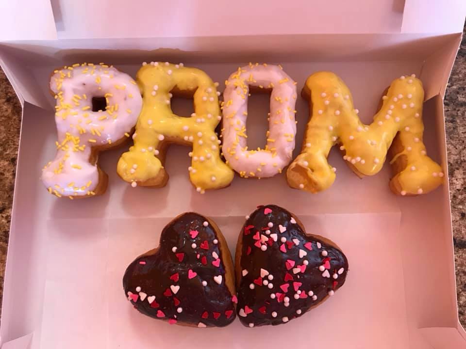 Personalized donut letters. 24 hours advance notice is appreciated ...