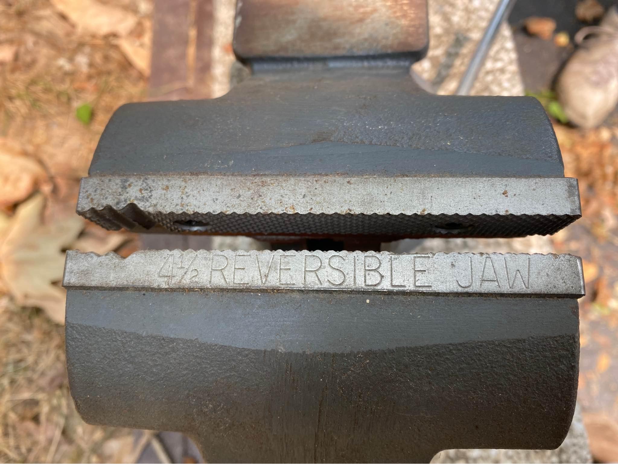 Vintage Craftsman Bench Anvil Vise #51865 4-1/2” Reversible Jaws made ...