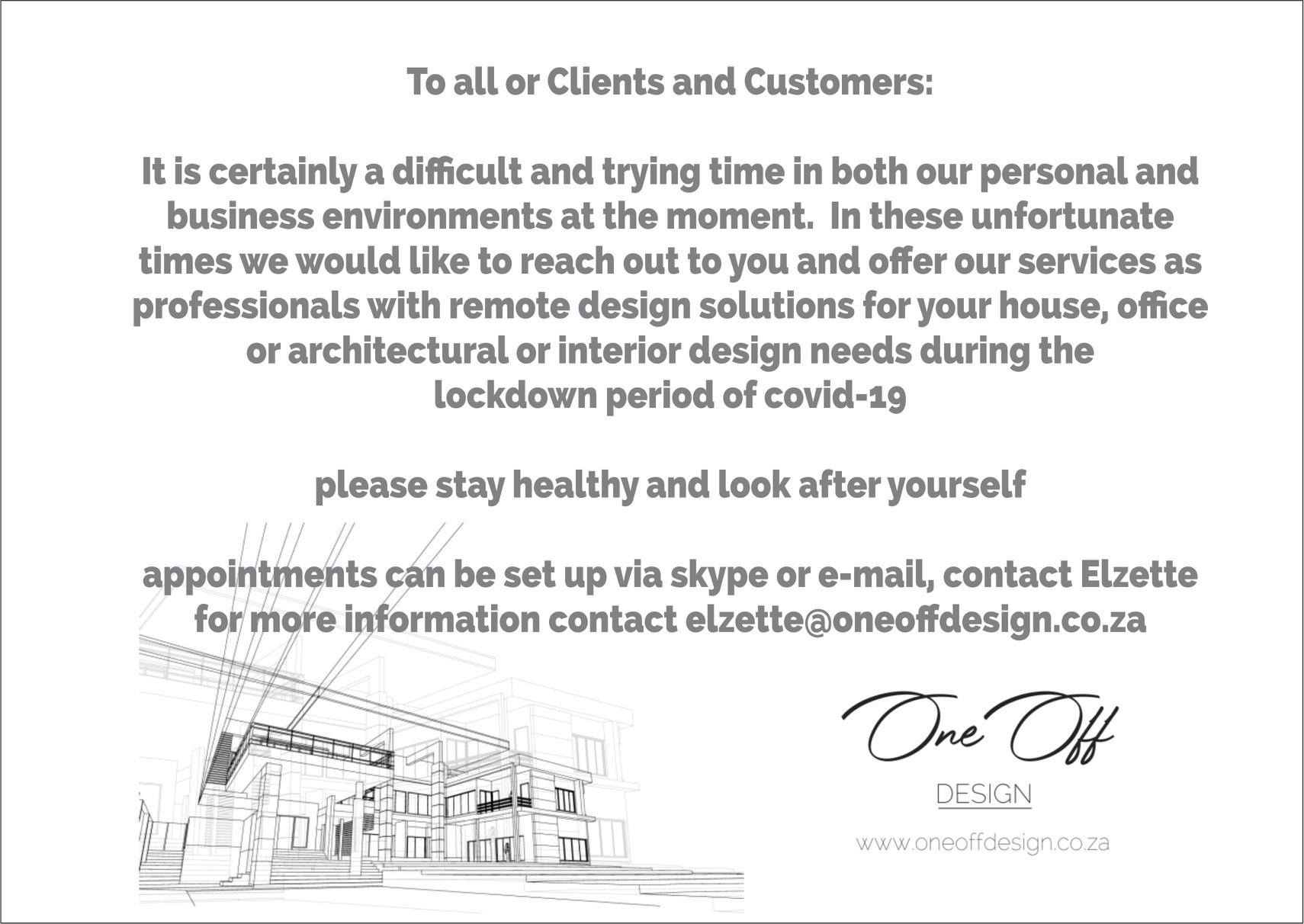Zete Architects - | ONE OFF DESIGN OPERATES REMOTELY... | Facebook
