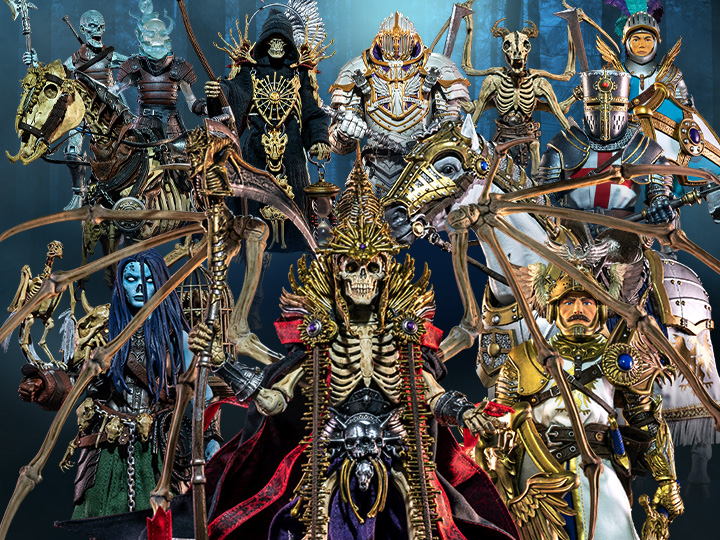 Mythic Legions: Necronominus Action Figures are now available for