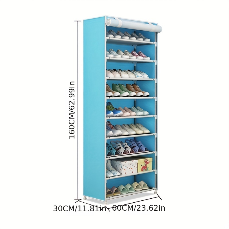1pc Shoe Rack, Dustproof Shoe Cabinet, Multi-layer Simple Shoes Storage ...