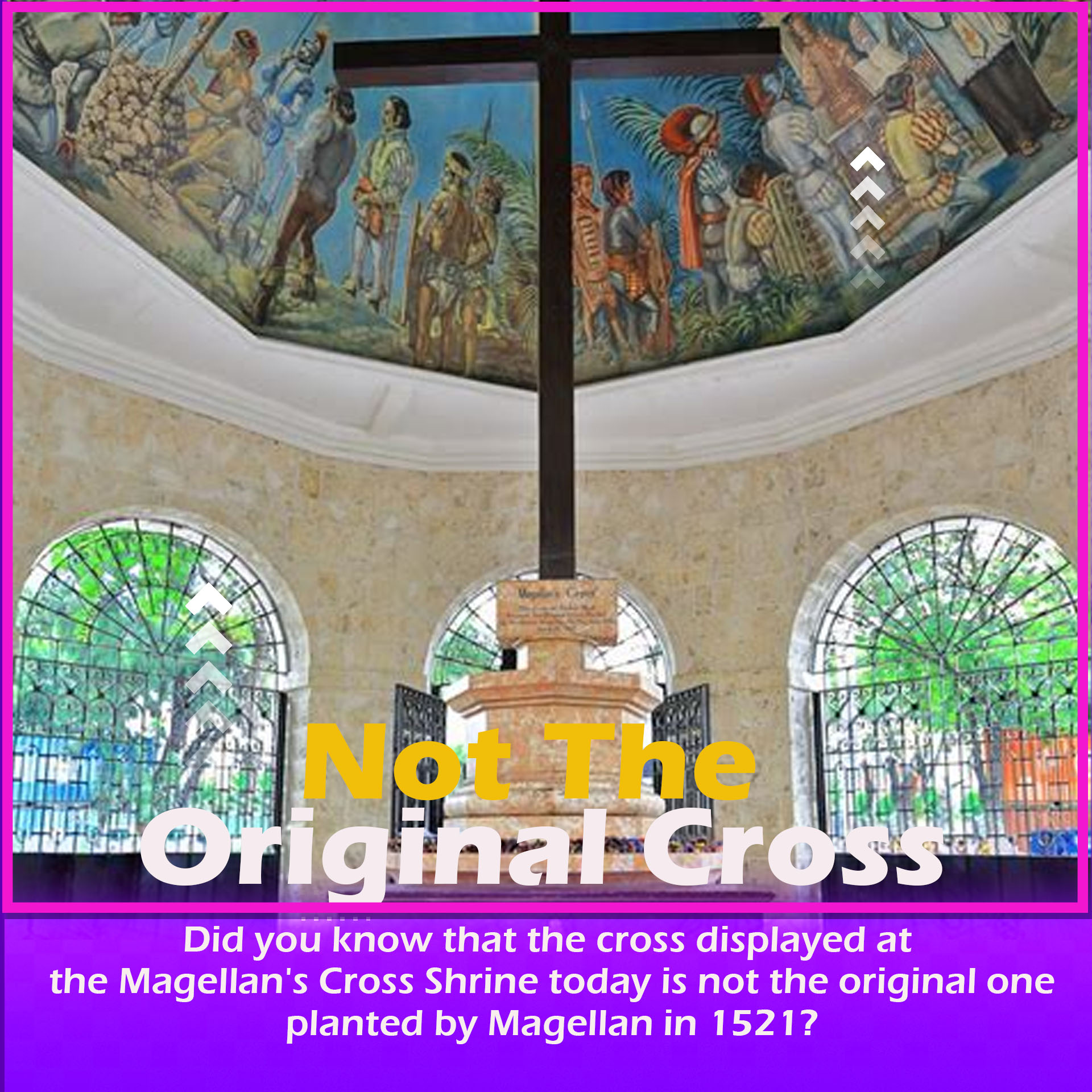 Dose - Did you know that the cross displayed at the Magellan's Cross ...