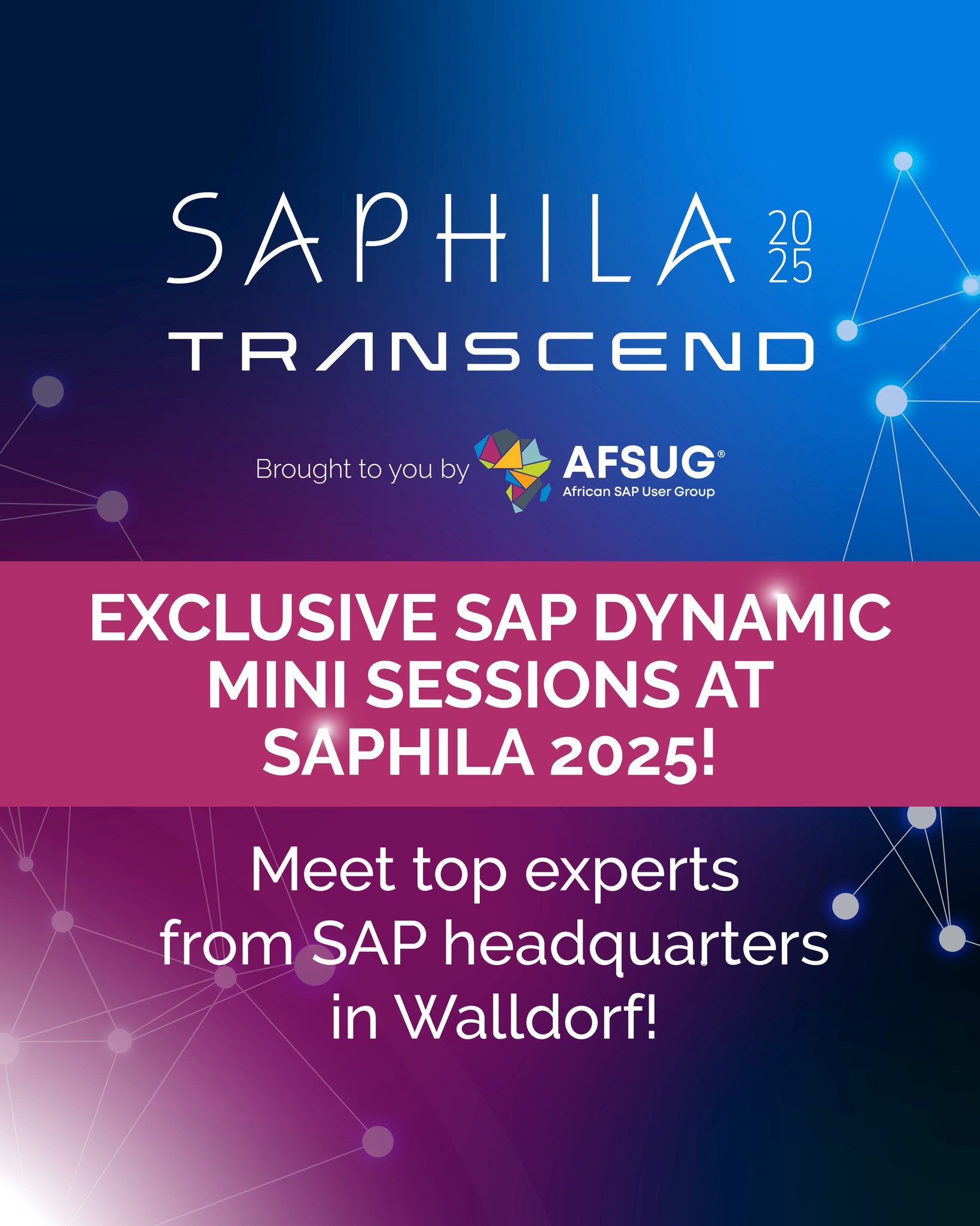 African - Exclusive SAP Dynamic Mini Sessions at SAPHILA 2025! 🚀 Join ...