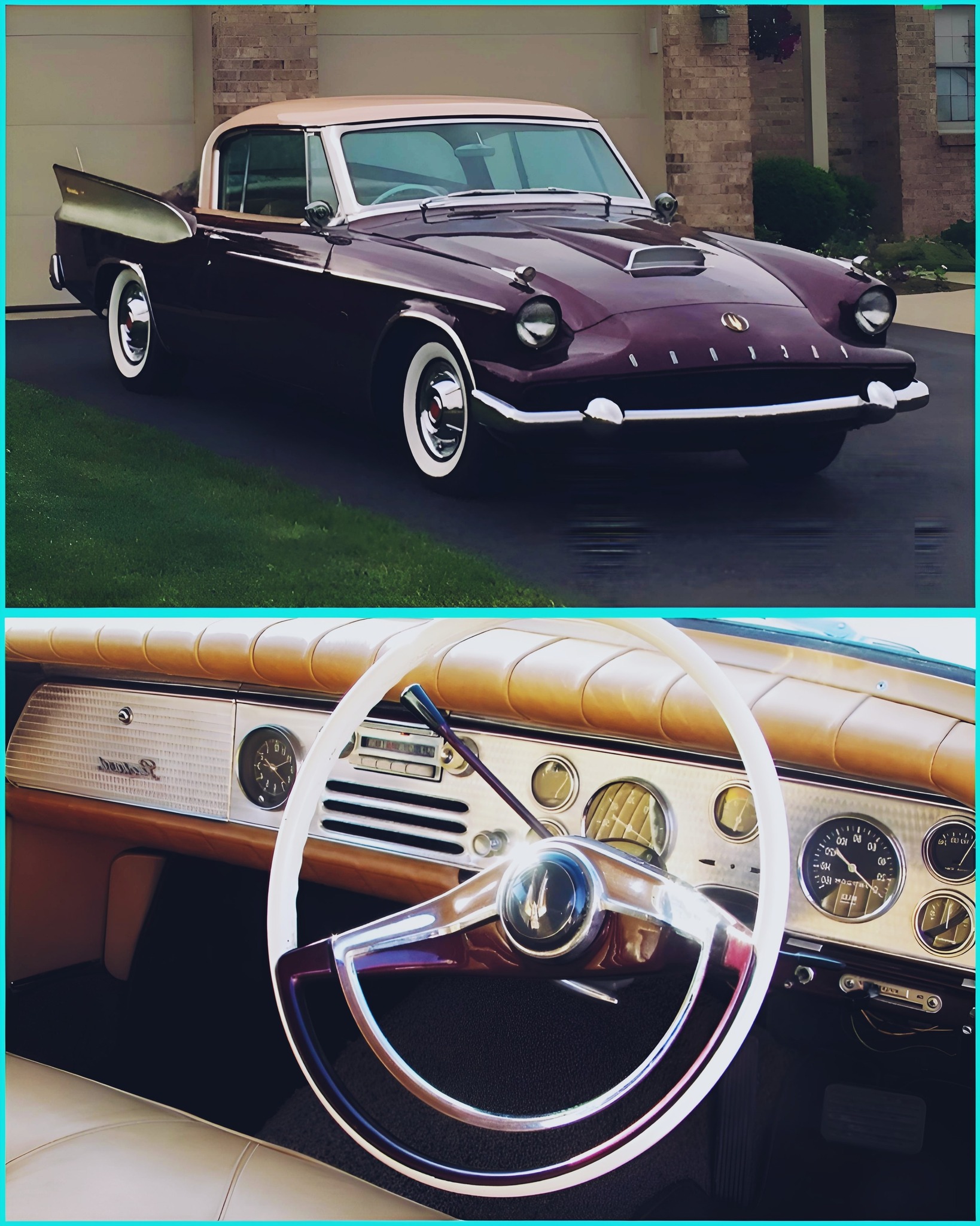 1958 Packard 4 door, rare model