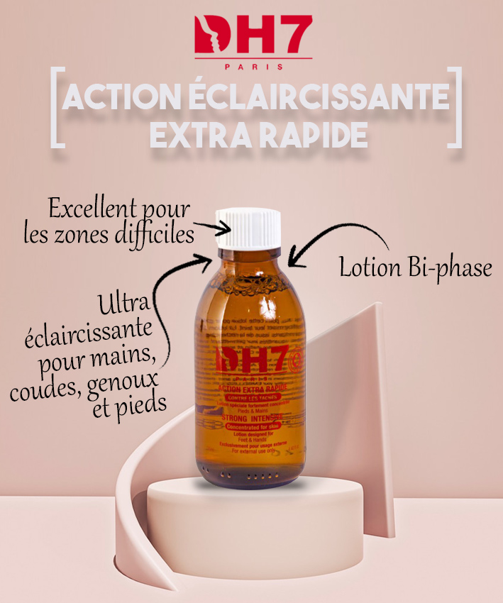 DH7 Crème éclaircissante Rouge – 50g – Visage éclat & Teint Uniforme | Soin Quotidien