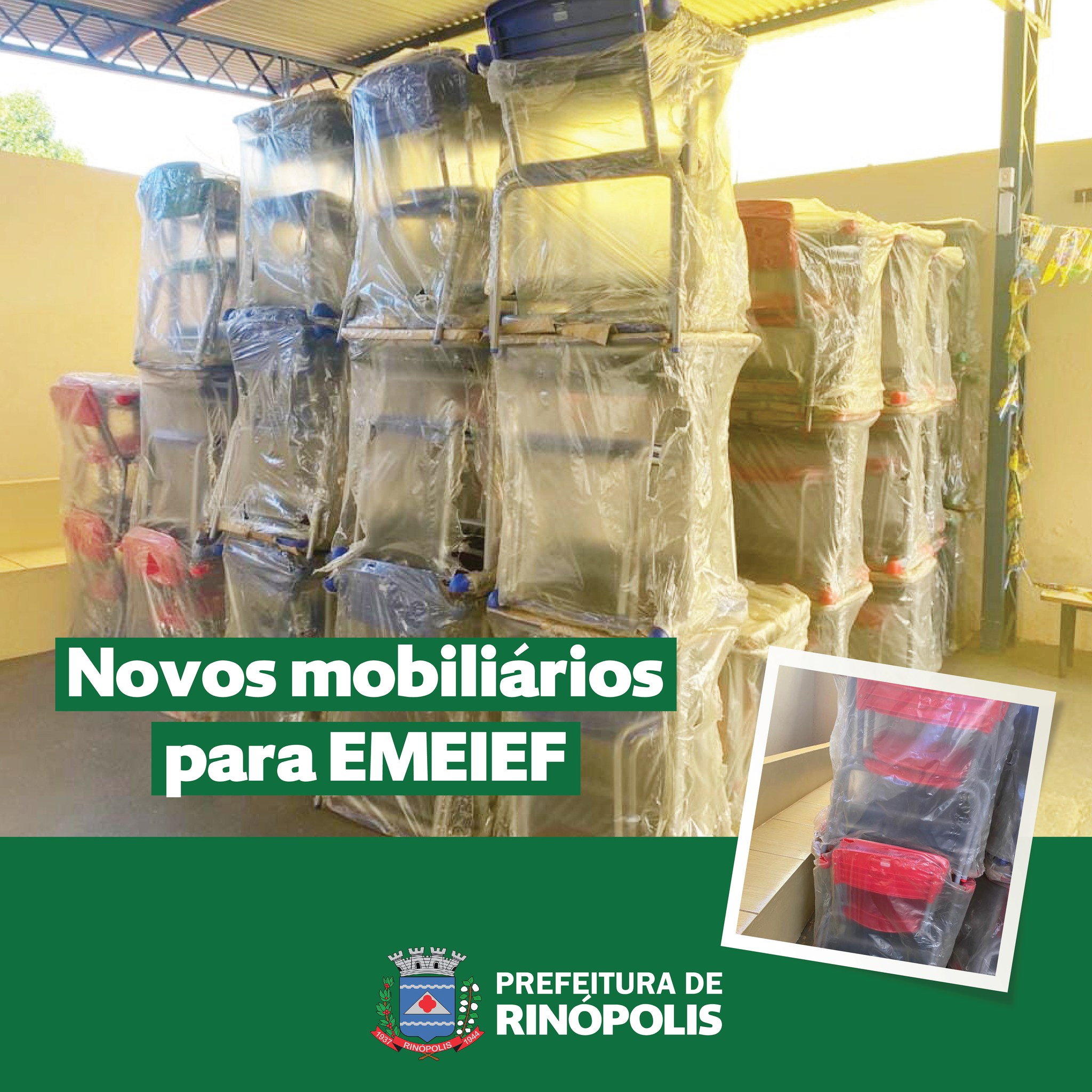 #EducaçãoDeExcelência Começaram... - Prefeitura de Rinópolis | Facebook