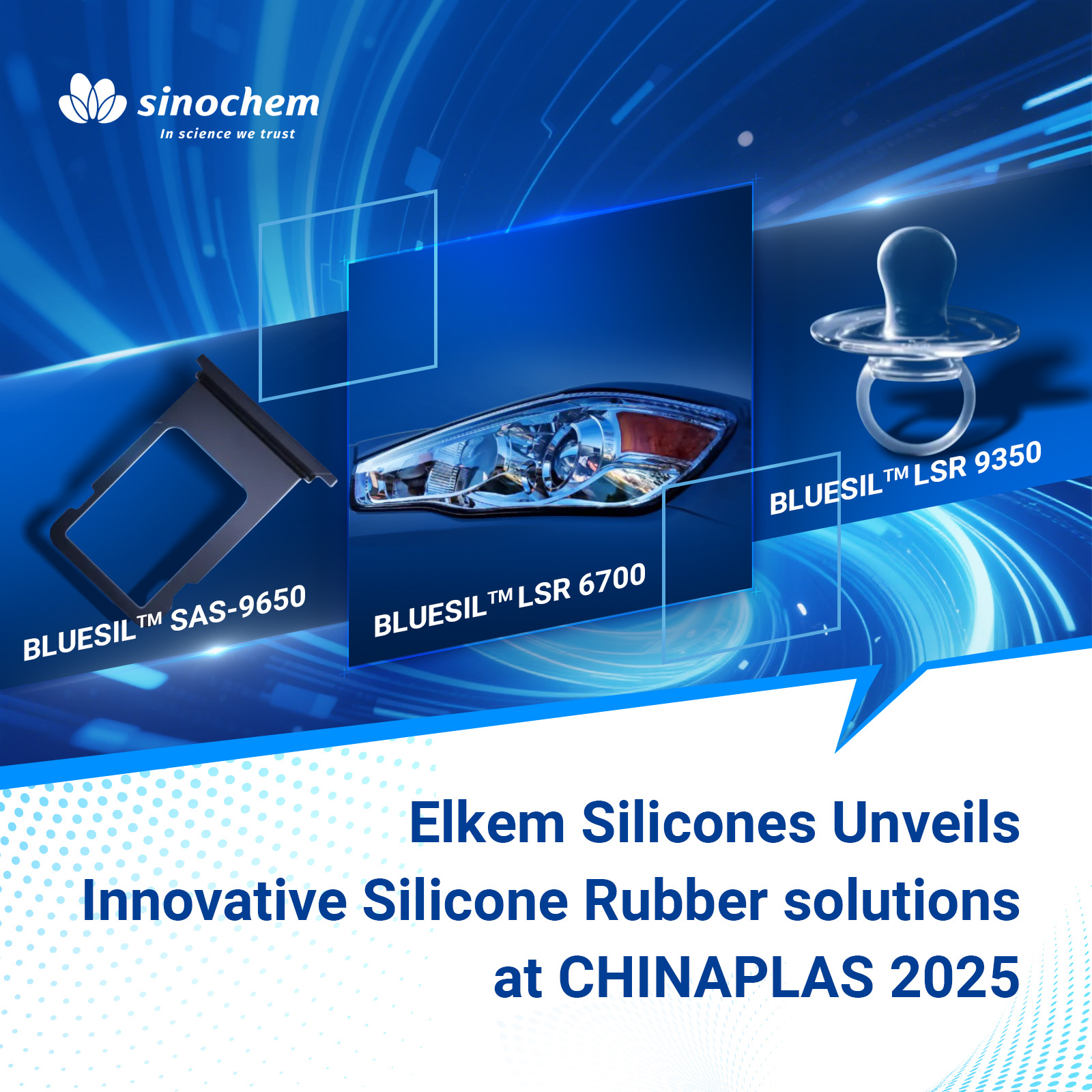 Sinochem - #LighttheFuture Elkem Silicones will showcase... | Facebook