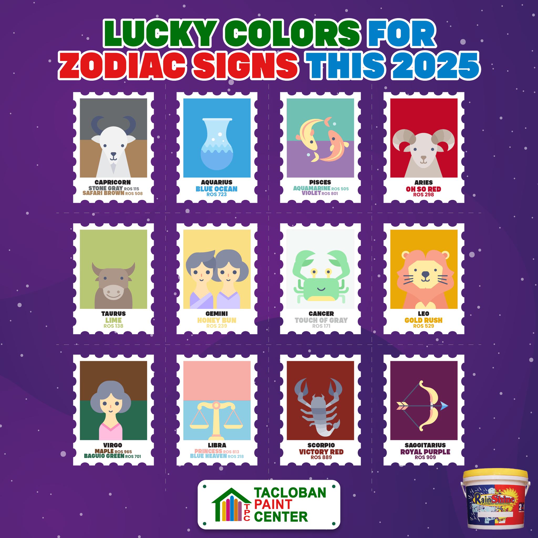 Tacloban - 🎨 PAINT YOUR 2025 WITH LUCK & GOOD ENERGY! 🏡 They say colors ...