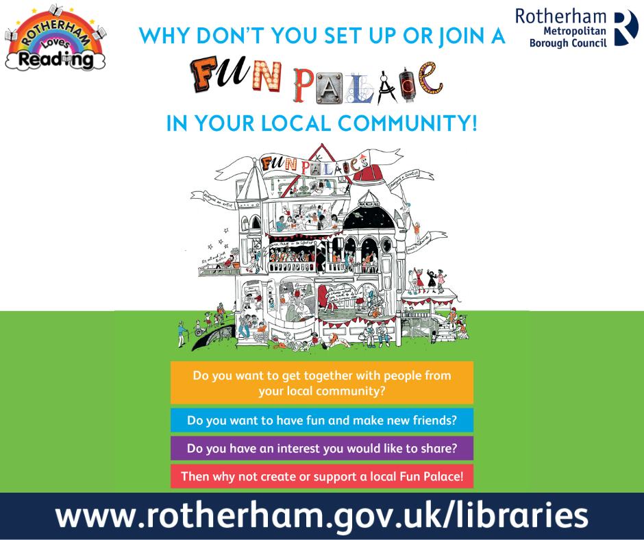 What is a Fun Palace? A fun Palace... - Rotherham Libraries