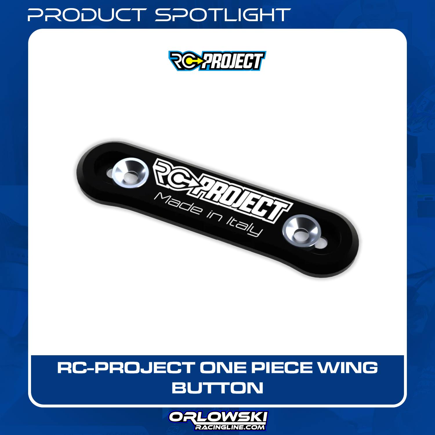 Orlowski - PRODUCT SPOTLIGHT 💡 RC-Project.it one Piece Wing Button is ...
