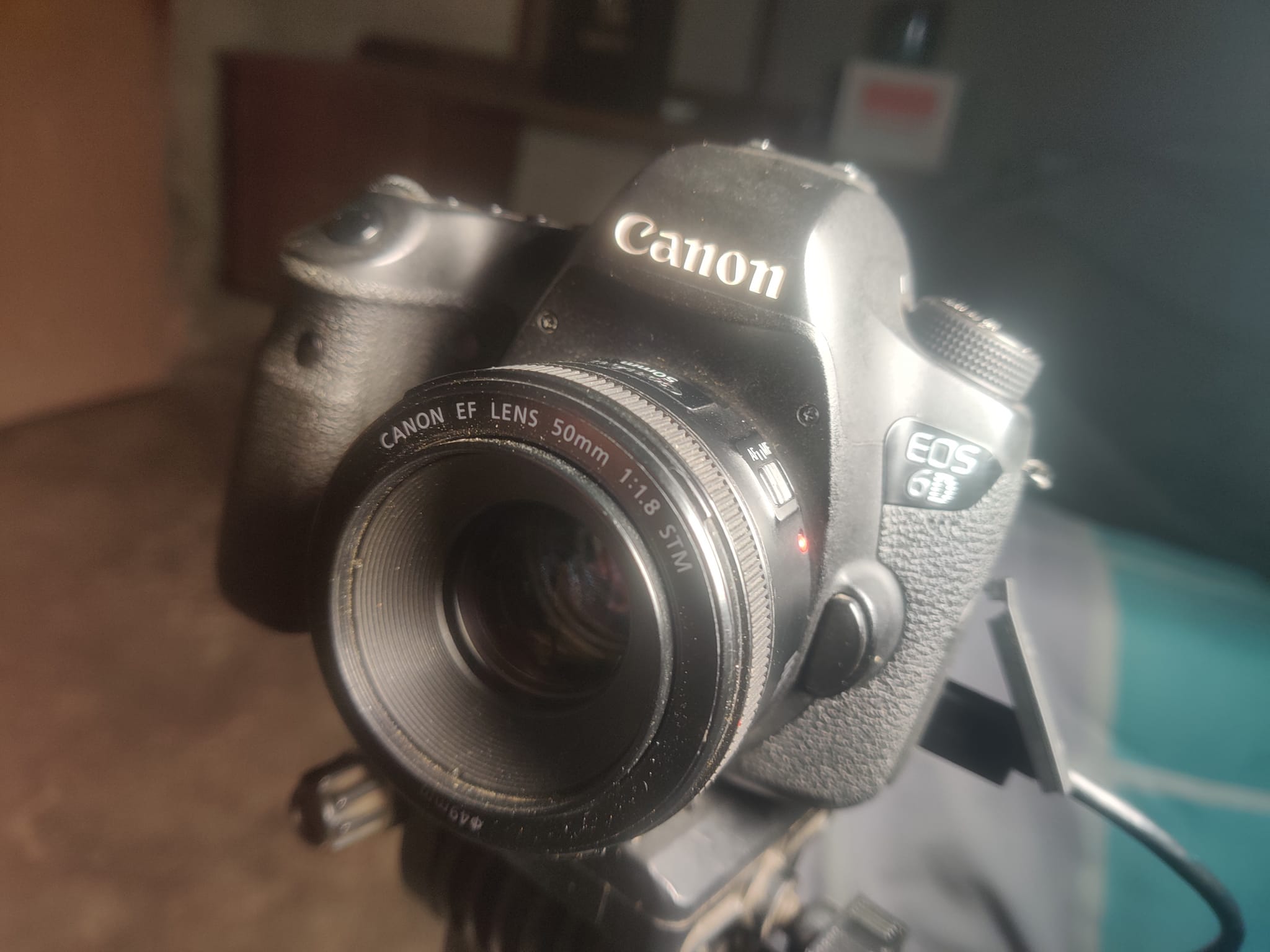 What are the options for a video camera or sale with Canon 6D and 