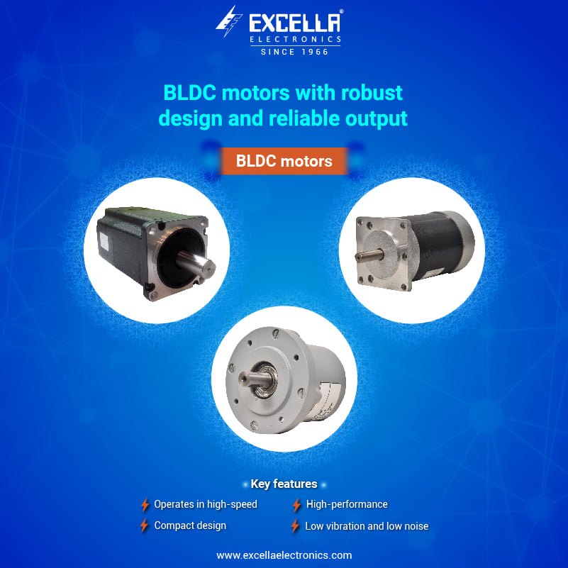 BLDC motors are different from... - Excella Electronics | Facebook