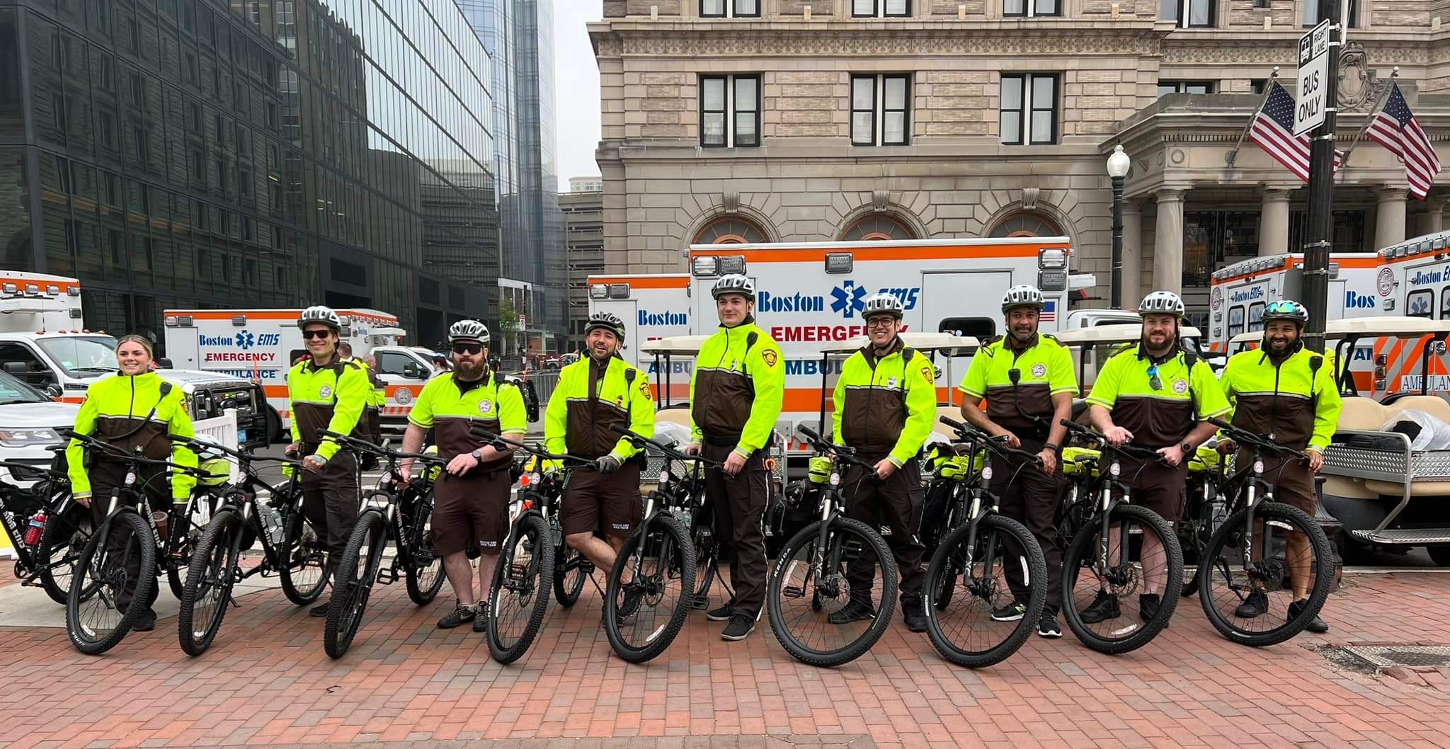 Yesterday, we... - Boston EMS (Emergency Medical Services)